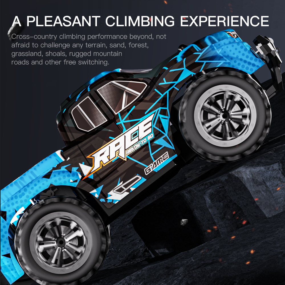AliExpress ZWN 1:16/1:20 2.4G Model RC Car With LED Light 2WD Off-road Remote Control Climbing Vehicle Outdoor Cars Toy Gifts for Kids, view 5