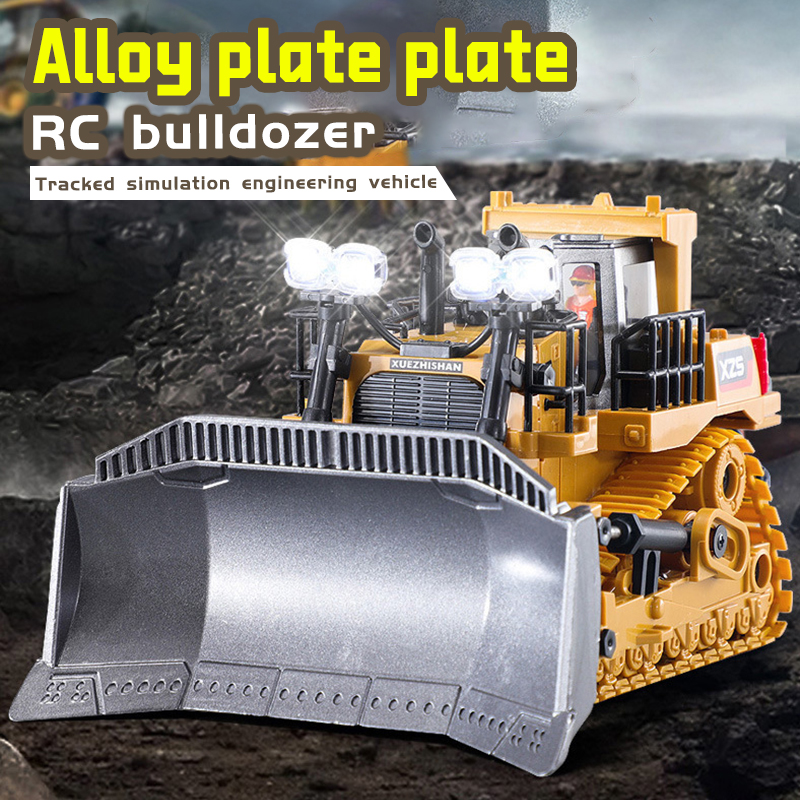 AliExpress ZWN 2.4G Remote Control Excavator Dump Truck RC Model Car Toy Professional Alloy Plastic Simulation Construction Vehicle for Kid, view 5