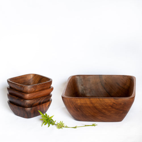 Amaka Africa Handcrafted Serving Bowl Set