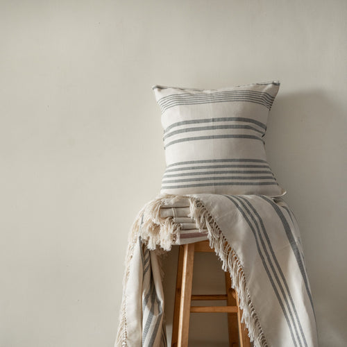 Amaka Africa Kilombera Striped Throw Pillow Covers (Set of 2)