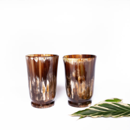 Amaka Africa Footed Whiskey Tumbler Set