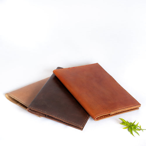 Amaka Africa Full-grain Leather Small Portfolio