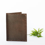 Amaka Africa Full-grain Leather Passport Wallet, view 2