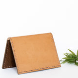 Amaka Africa Full-grain Leather Passport Wallet, view 4