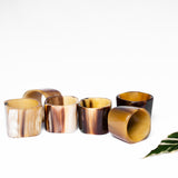 Amaka Africa Horn Napkin Ring Holder (set of 6), view 3