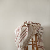 Amaka Africa Kilombera Striped Throw Blanket, view 4