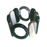 Amaka Africa Kimaka Oval Bead Statement Bracelet, view 6