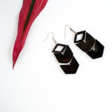 Amaka Africa Kimaka Chevron Drop Earrings, view 2