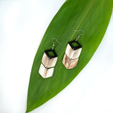 Amaka Africa Kimaka Chevron Drop Earrings, view 3