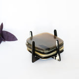 Amaka Africa Kimaka Coaster Set with Holder, view 2