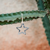 Amaka Africa Kimaka Cowhorn "Noel" Star Ornament, view 2