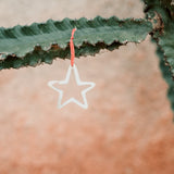 Amaka Africa Kimaka Cowhorn "Noel" Star Ornament, view 3