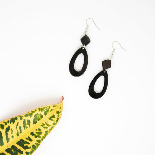 Amaka Africa Kimaka Diamond Loop Earrings