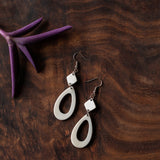 Amaka Africa Kimaka Diamond Loop Earrings, view 2