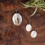 Amaka Africa Kimaka Oval Earrings & Necklace Set, view 3