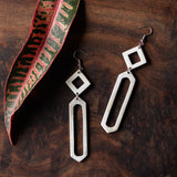 Amaka Africa Kimaka Statement Drop Earrings, view 3