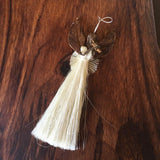 Amaka Africa Raffia "Merry" Angel Ornaments, view 3