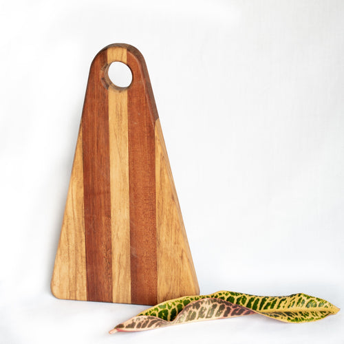 Amaka Africa Two-tone Triangular Charcuterie Board