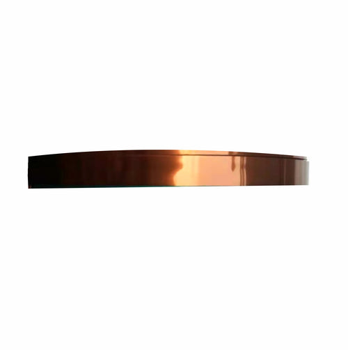 American Recorder Technologies 1 inch x 82 ft. Transparent Gold Plastic Leader Tape