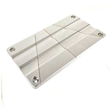 American Recorder Technologies 1/4 & 1/2 inch aluminum splicing block, view 2