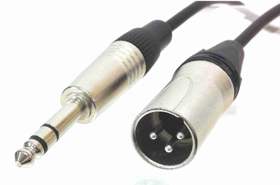 American Recorder Technologies AMERICAN RECORDER 1/4 inch TRS Male to XLR Male Balanced Mic/Audio Cable