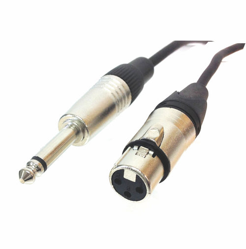 American Recorder Technologies 1/4 inch TS Male Unbalance to XLR Female Unbalanced Mic/Audio Cable
