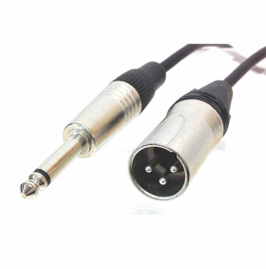 American Recorder Technologies AMERICAN RECORDER 1/4 inch TS Male to XLR Male Unbalanced Mic/Audio Cable