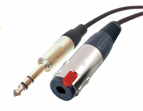 American Recorder Technologies AMERICAN RECORDER 1/4 inch TRS Male to 1/4" TRS Female Balanced Mic/Audio Cable