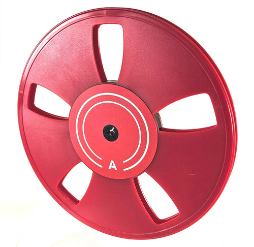 American Recorder Technologies 1/4 x 10.5 inch Plastic Audio Tape Reel - Red