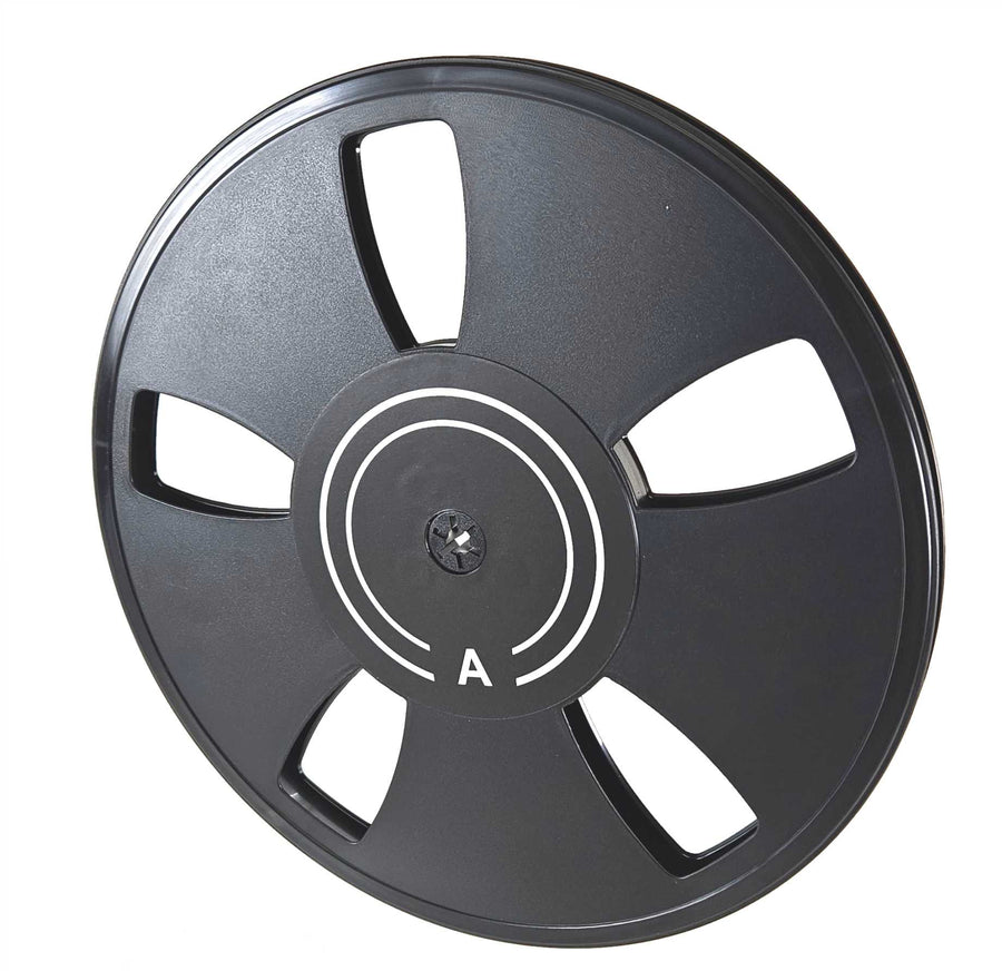 American Recorder Technologies 1/4 x 10.5 inch Plastic Audio Tape Reel - Black