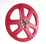 American Recorder Technologies 1/4 x 7 inch Six Window Plastic Audio Tape Reel with Reinforced Trident Spindle Hub, view 5