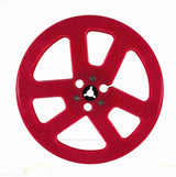American Recorder Technologies 1/4 x 7 inch Six Window Plastic Audio Tape Reel with Reinforced Trident Spindle Hub, view 6