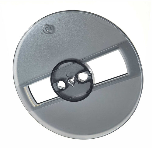 American Recorder Technologies 1/4 x 7 inch Plastic Audio Tape Reel - Smoky Grey