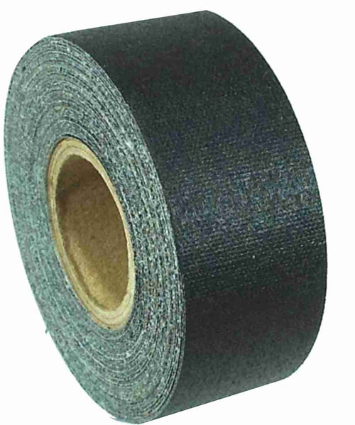 American Recorder Technologies AMERICAN RECORDER 1" x 8 YARDS MINI ROLL GAFFERS TAPE - BLACK - Single Rolls