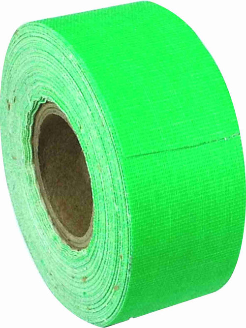American Recorder Technologies American Recorder 1" x 8 Yards Mini Roll Gaffers Tape - Neon Green