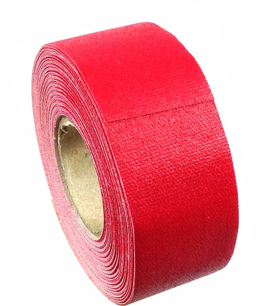 American Recorder Technologies AMERICAN RECORDER 1" x 8 YARDS MINI ROLL GAFFERS TAPE - Red - Single Rolls