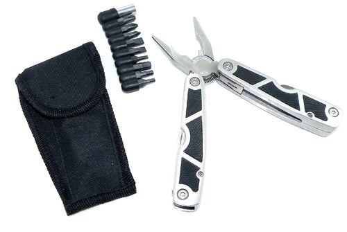 American Recorder Technologies CUSTOM PRO 10 in 1 Multi Tool with Bit Set with Free Flashlight
