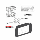 American Recorder Technologies 110VAC to 12VDC Hardwire Power Supply for LED Indicator Signs, view 2