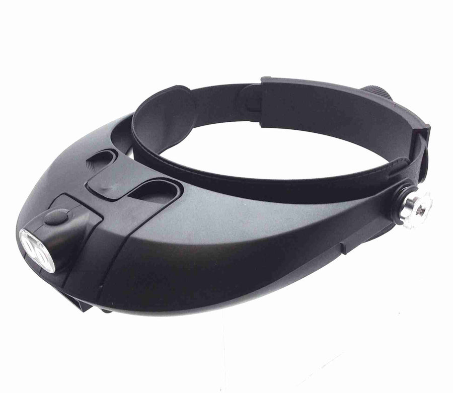 American Recorder Technologies 1X~6X Illuminated Magnifier Visor with LED Light