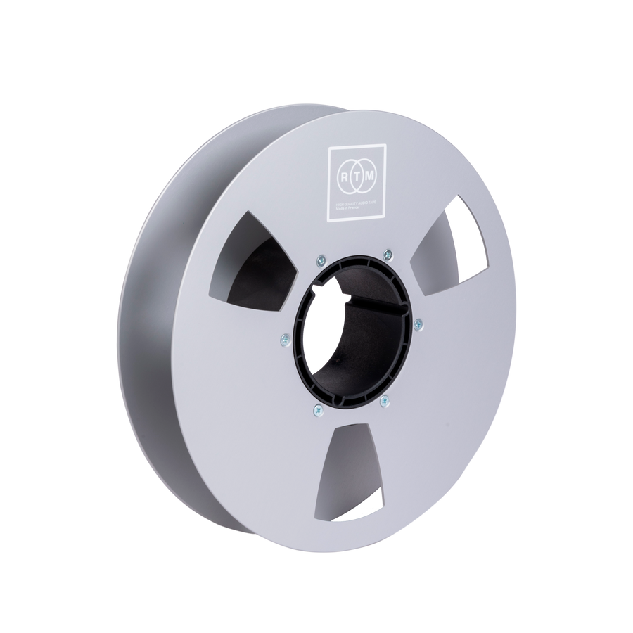 American Recorder Technologies 1 inch x 10.5 inch Empty Aluminum Metal Reel with NAB Hub