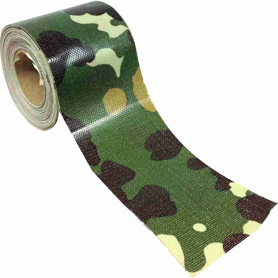 American Recorder Technologies AMERICAN RECORDER 2" x 8 YARD MINI ROLL GAFFERS TAPE - CAMOFLAUGE - Single Rolls