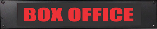 American Recorder Technologies AMERICAN RECORDER - 2RU "BOX OFFICE" LED Lighted Sign