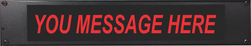 American Recorder Technologies AMERICAN RECORDER - 2RU "CUSTOMIZED" LED Lighted Sign