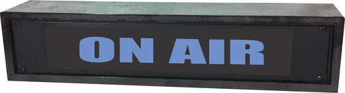American Recorder Technologies AMERICAN RECORDER - 2RU "ON AIR" LED Lighted Sign with Enclosure