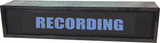 American Recorder Technologies AMERICAN RECORDER - 2RU "RECORDING" LED Lighted Sign with Enclosure, view 2