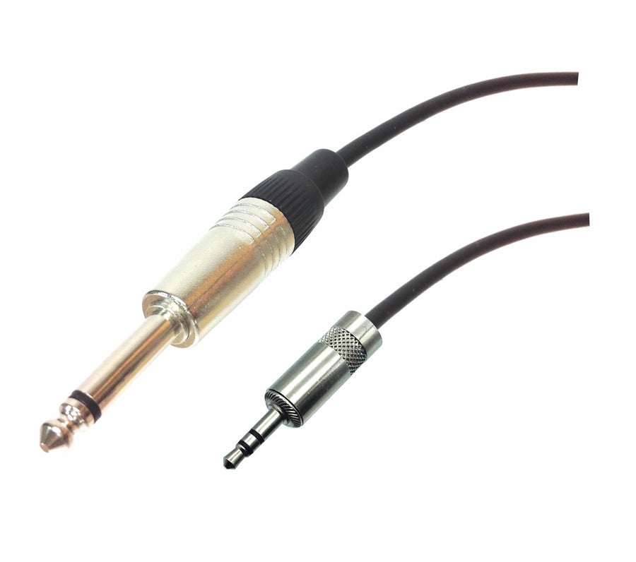 American Recorder Technologies 3.5mm Stereo Male to 1/4" TS Mono Male Cable