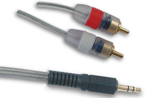 American Recorder Technologies 3.5mm Stereo Male to Dual RCA
