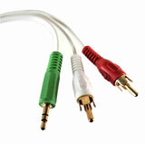 American Recorder Technologies 3.5mm Stereo Male to Dual RCA, view 2