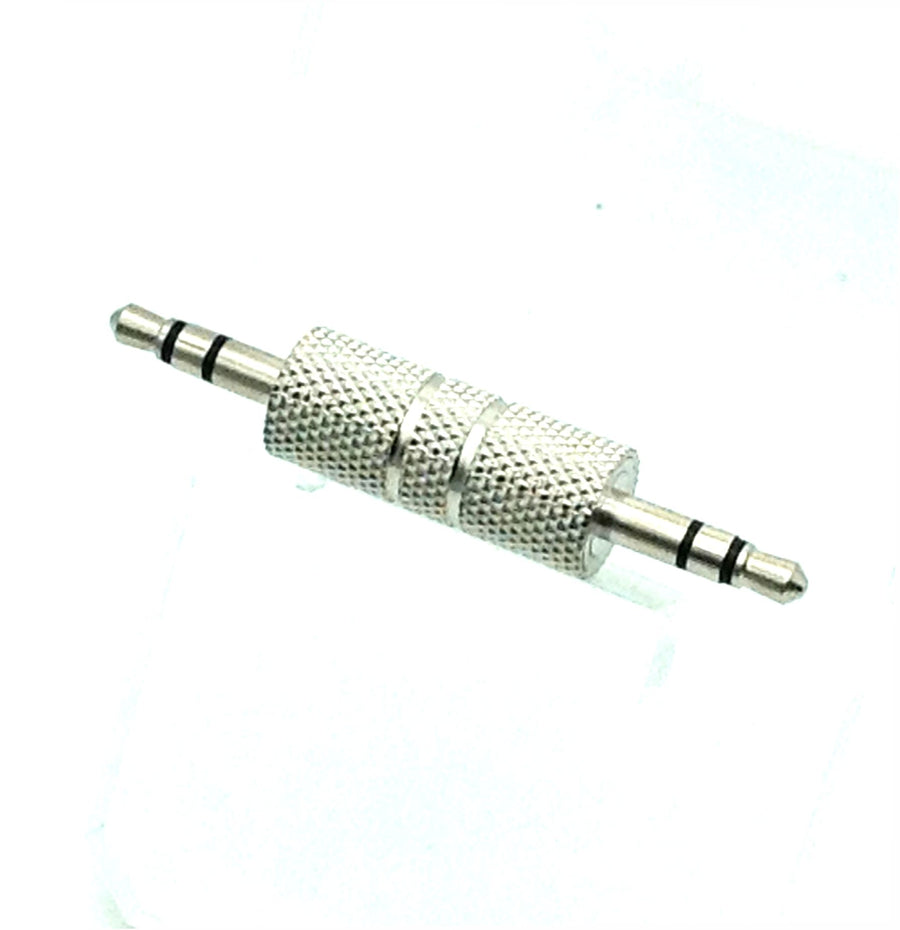 American Recorder Technologies AMERICAN RECORDER 3.5mm TRS (male) to 3.5mm TRS (male) Audio Adapter - Metal