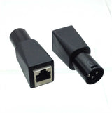 American Recorder Technologies AMERICAN RECORDER DMX 3 Pin XLR Male to RJ45 Female Adapter, view 2